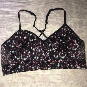VS PINK galaxy Sports bra